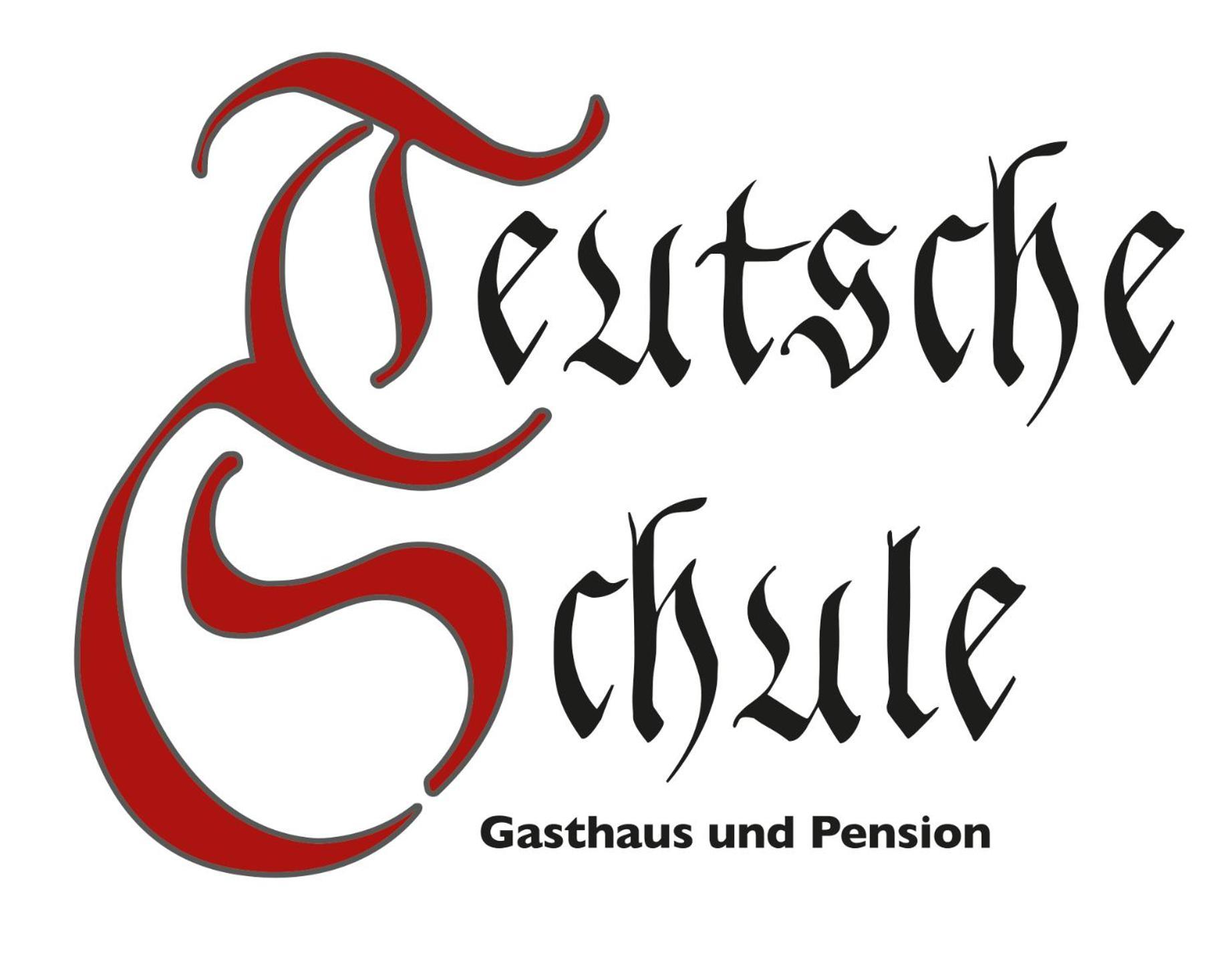 Отель Teutsche Schule Schleusingen Экстерьер фото